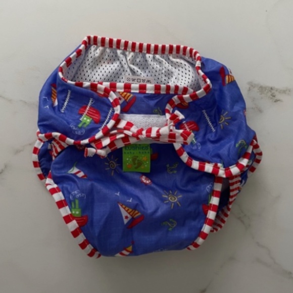 COPY - Kushies Baby Swimsuit Diaper (M) - Picture 1 of 6